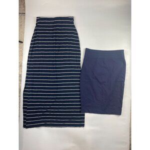 2 Lot Women's SP International Concepts and Old Navy Skirts